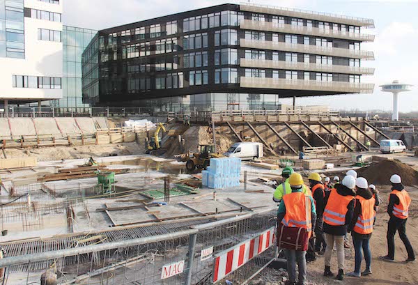 Praxisseminar Baustellenbesichtigung © HCU Hamburg